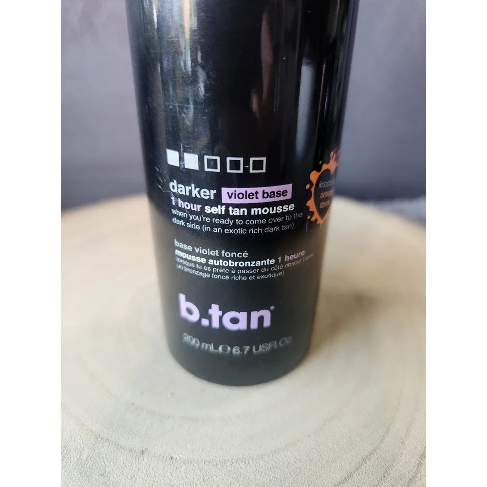 b.tan 'Love At First Tan' Violet-Based Self‎ Tanner Mousse~NEW